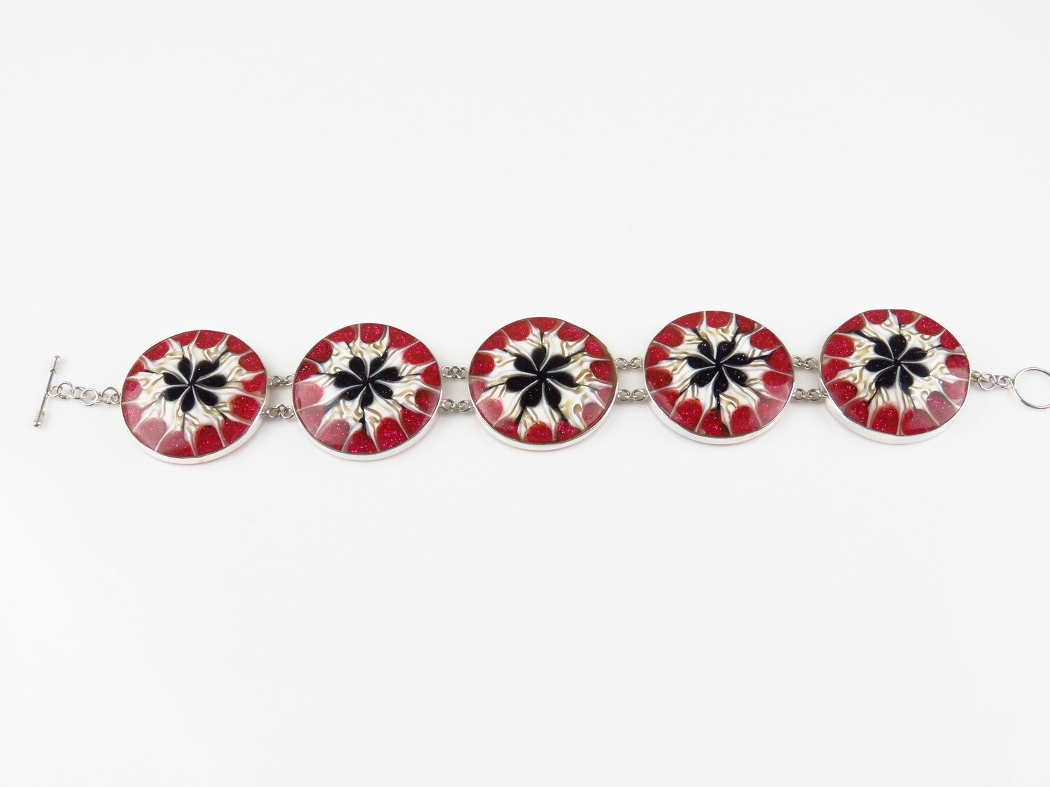 Sterling Silver, Shell Bracelet SSB-100