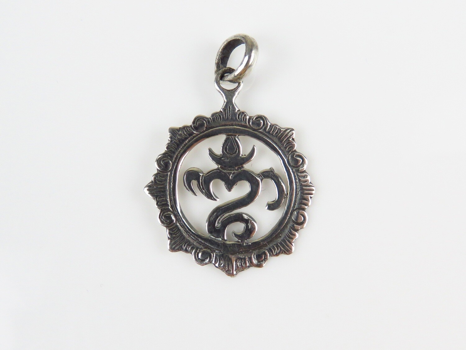 Sterling Silver, Bali Om Design, Pendant SSP-219