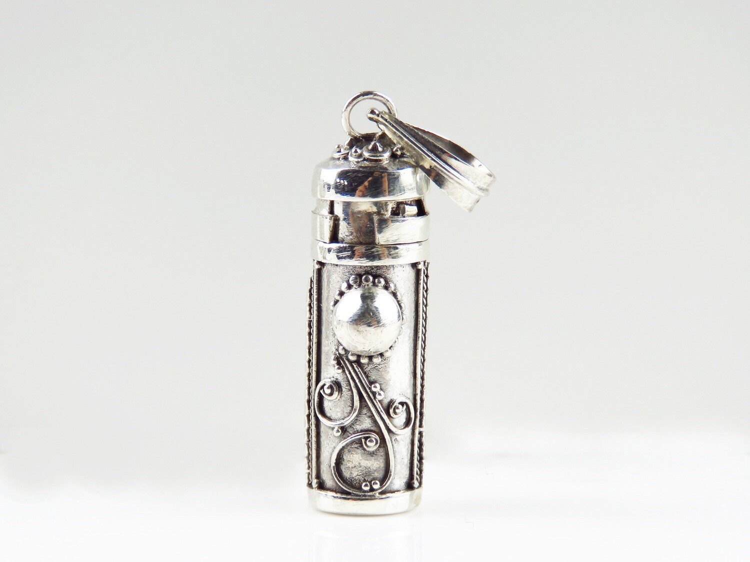 Sterling Silver,  Perfume Pendant, Cremation Pendant PP-599
