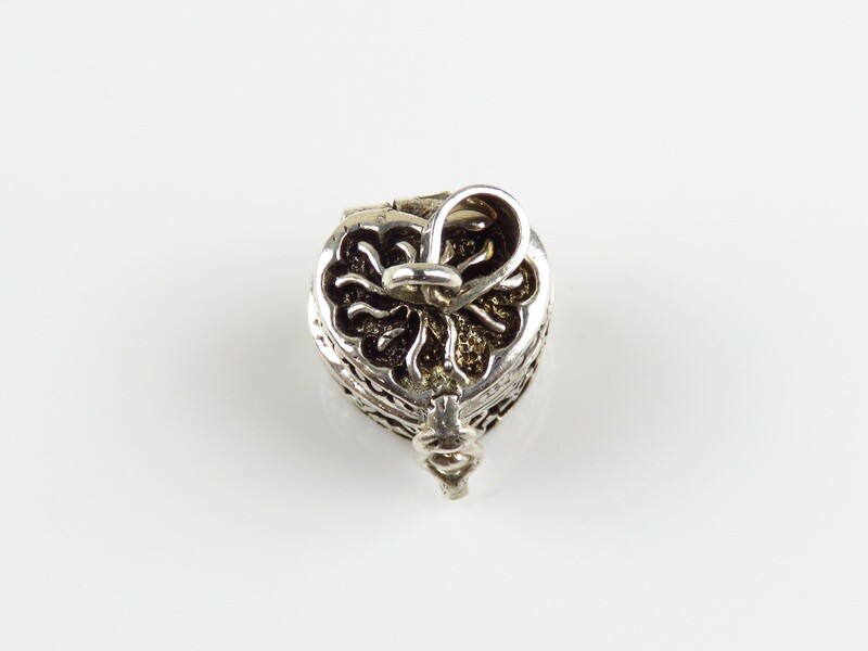 Sterling Silver, Heart Shape Locket Pendant LP-328