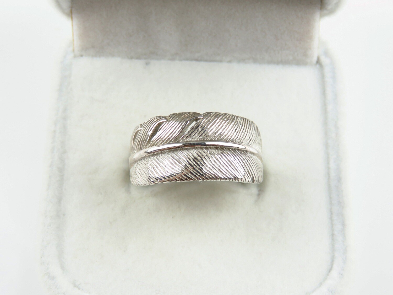 Sterling Silver, Leaf Design Ring SR-370