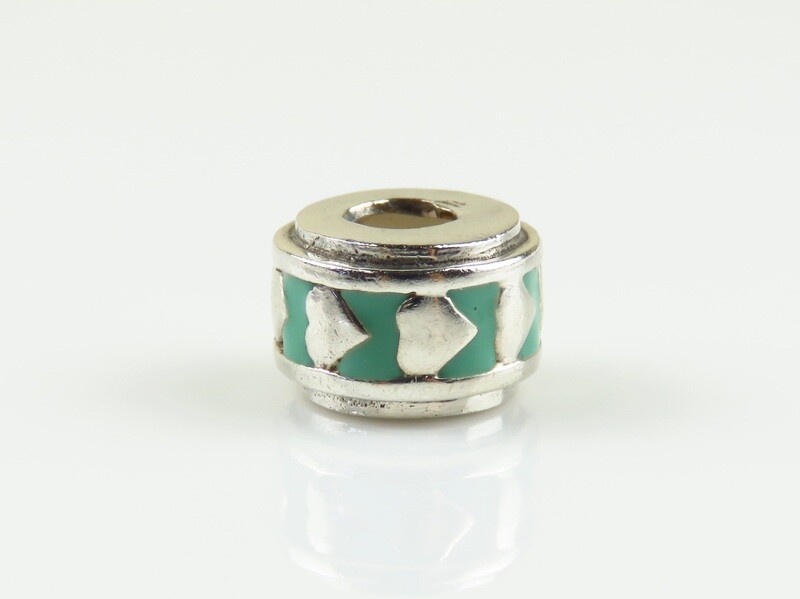 Sterling Silver, Murano Glass, Bali Bead SB-106