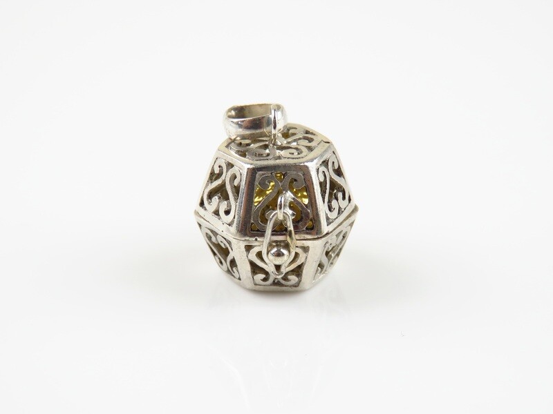 Sterling Silver, Harmony Ball Pendant HB-512