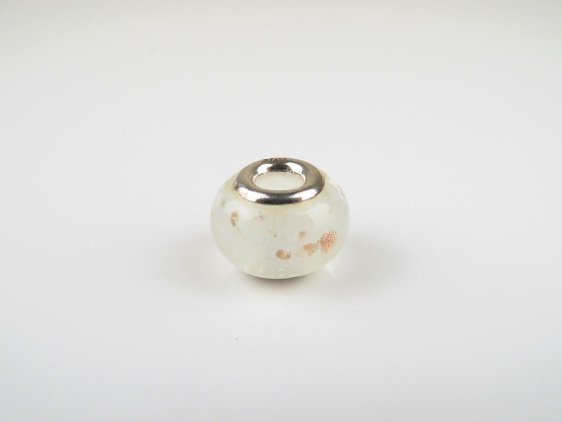 Sterling Silver, Murano Glass, Bali Bead SB-112