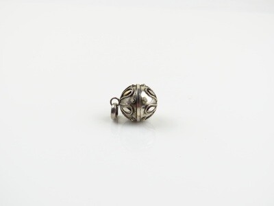 Sterling Silver, 15mm, Chime Ball Pendant CH-441