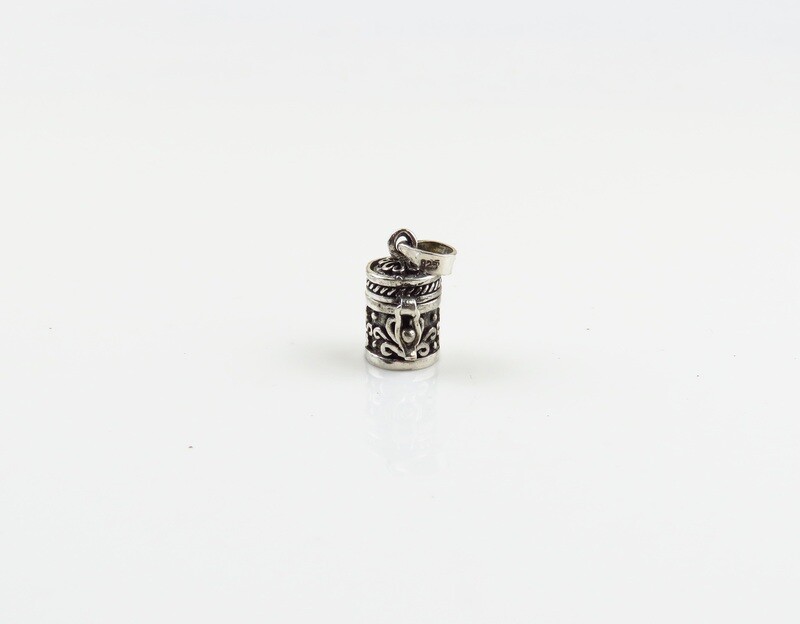 Sterling Silver, Bali Motif, Locket Pendant LP-333