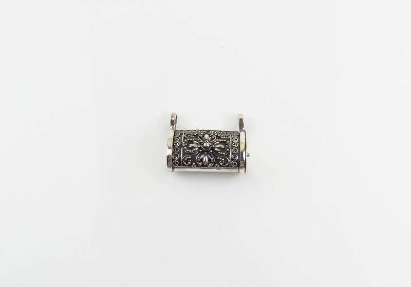 Sterling Silver, Bali Locket Pendant LP-334