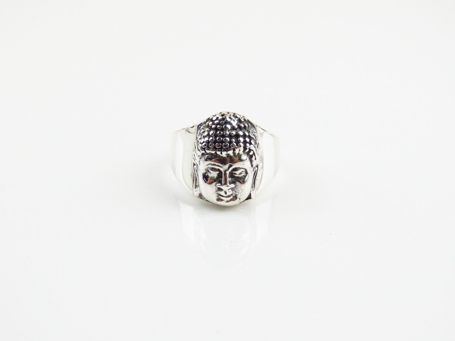 Sterling Silver, Buddha Design Ring SR-391