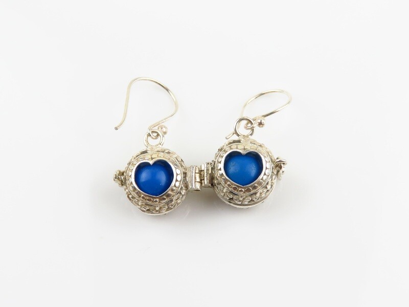 Sterling Silver, Harmony Ball Earrings CBE-169