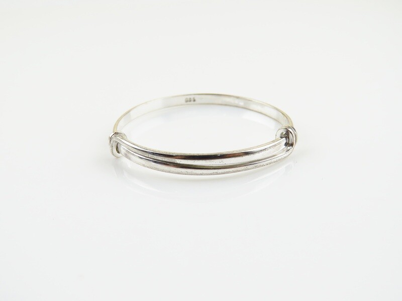 Sterling Silver, Baby Bangle, Toddler Bangle SBB-670