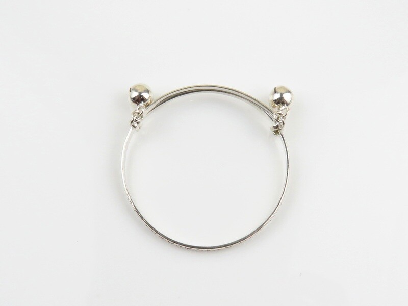 Sterling Silver, Baby Bangle, Toddler Bangle SBB-671