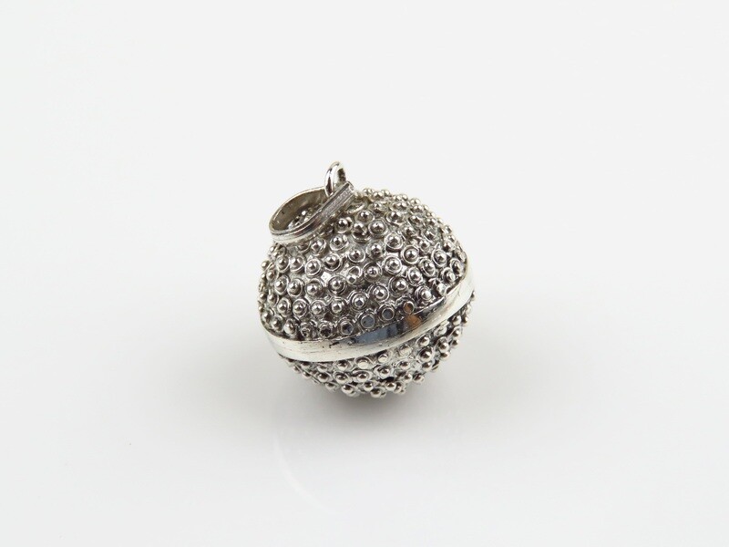 Sterling Silver, Jawan, Chime Ball Pendant CH-450