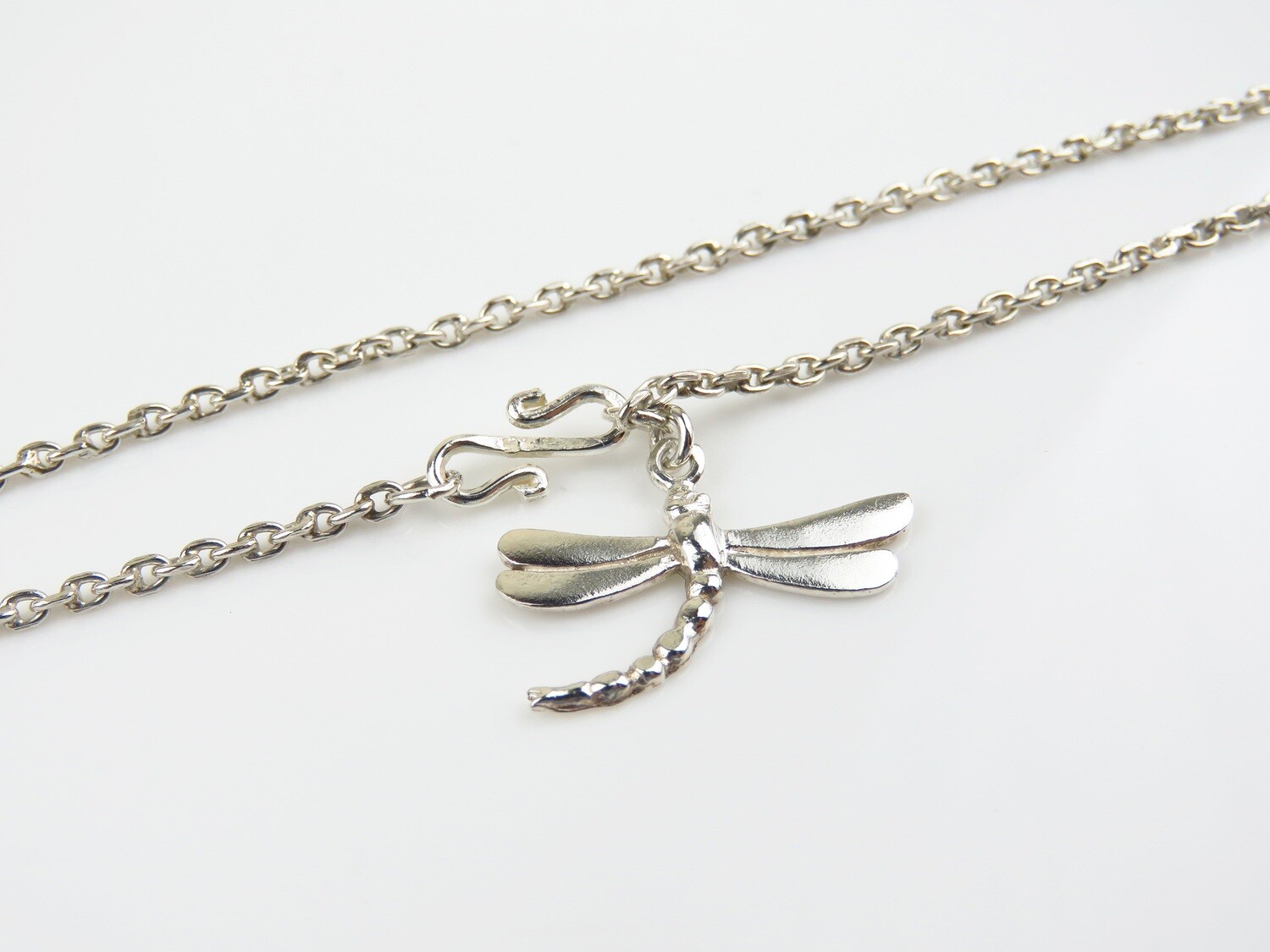 Sterling Silver, Dragonfly, Silver Bracelet SBB-672