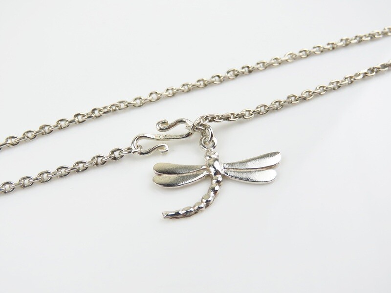 Sterling Silver, Dragonfly, Silver Bracelet SBB-672