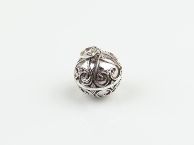 Sterling Silver, Chime Ball Pendant CH-455