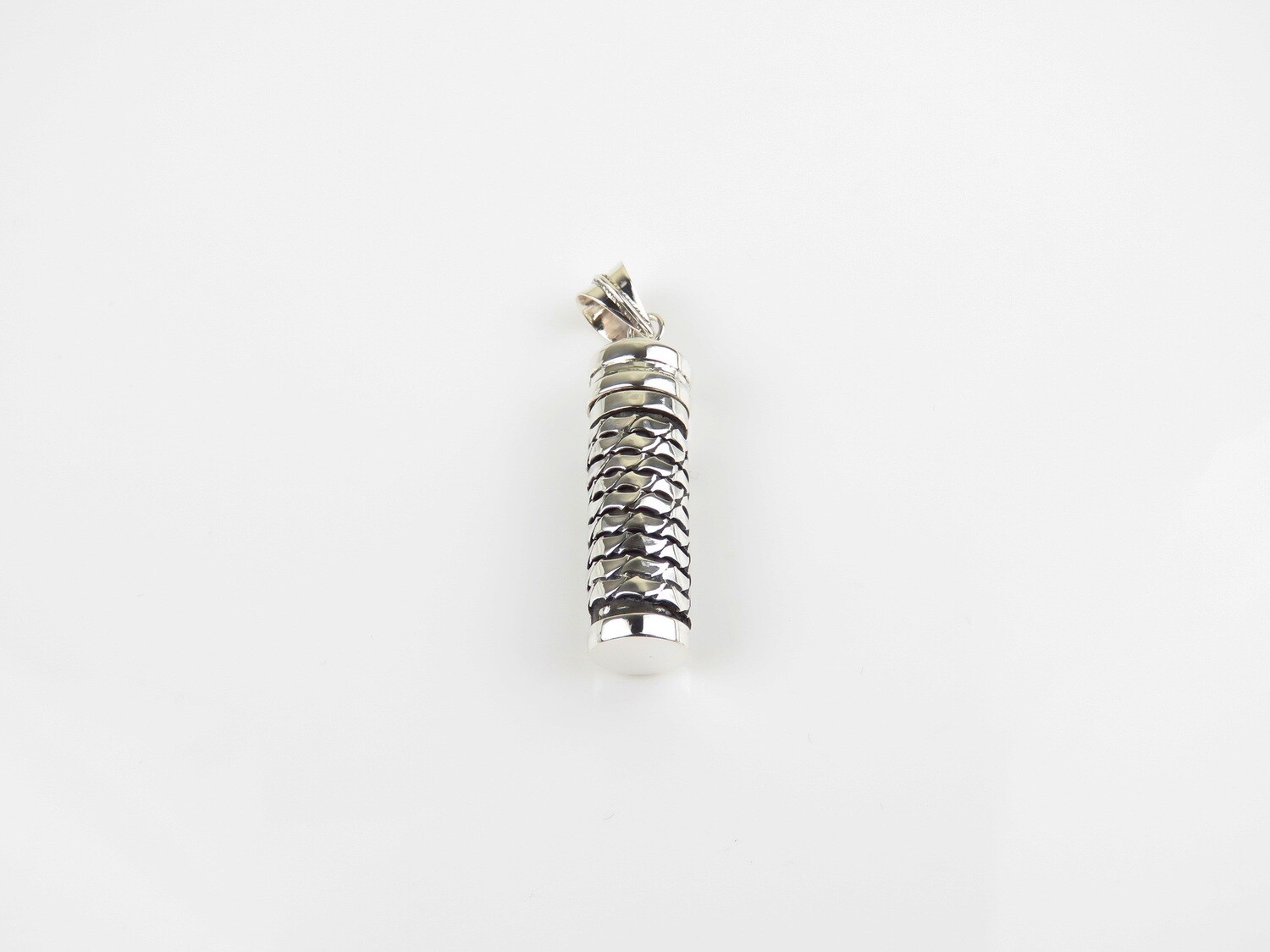Sterling Silver, Perfume Bottle, Cremation Pendant PP-637