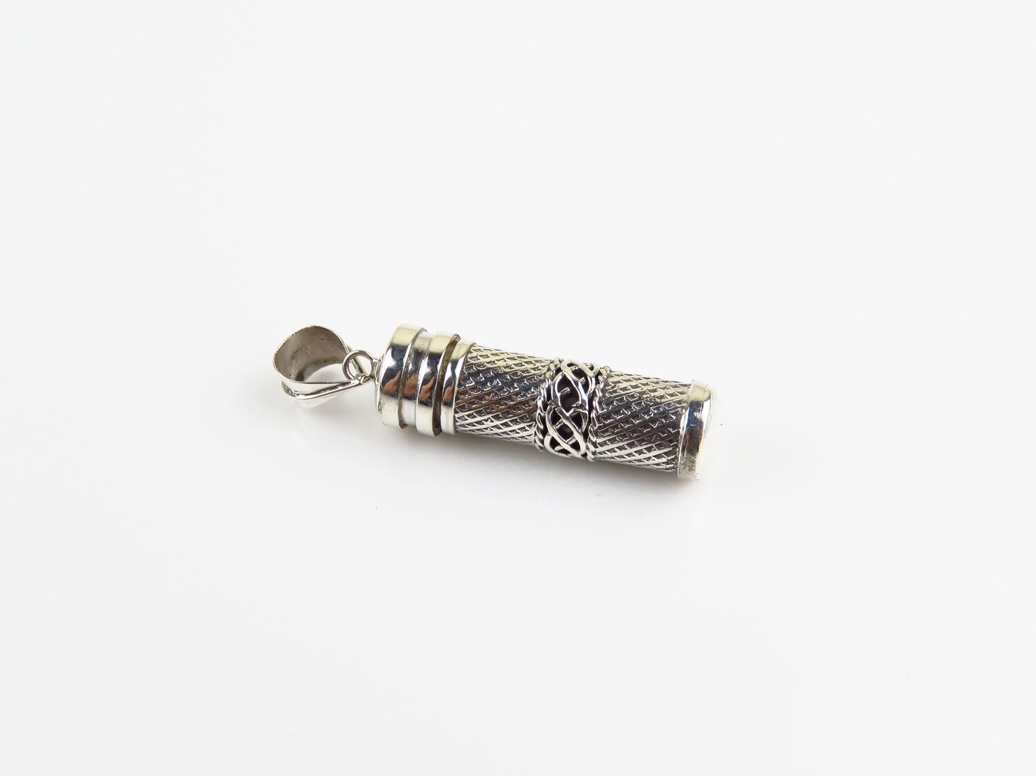 Sterling Silver, Perfume Bottle Pendant, Cremation Jewelry PP-640