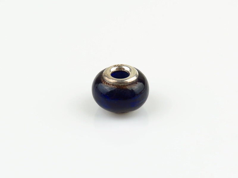 Sterling Silver, Murano Glass, Bali Bead SB-115