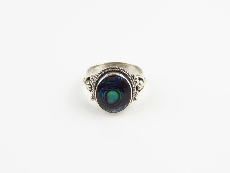 Sterling Silver, Shell Ring SSR-120