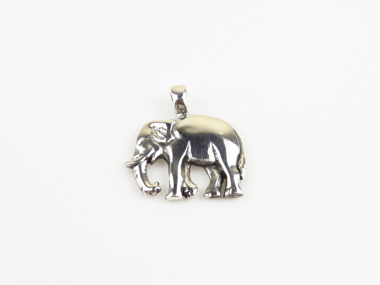 Sterling Silver, Elephant Design Pendant SSP-233