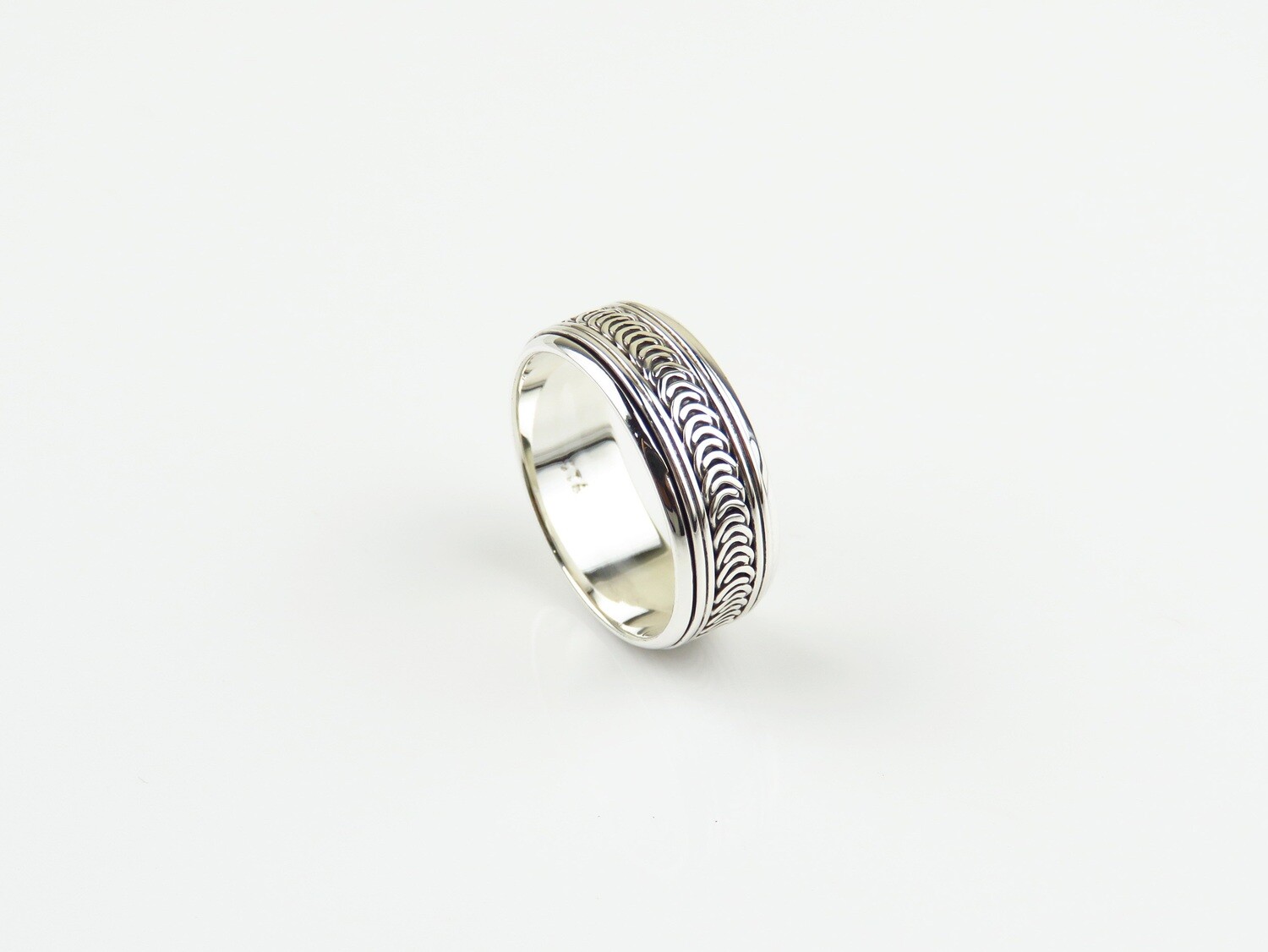 Sterling Silver, Spinner Ring SR-417