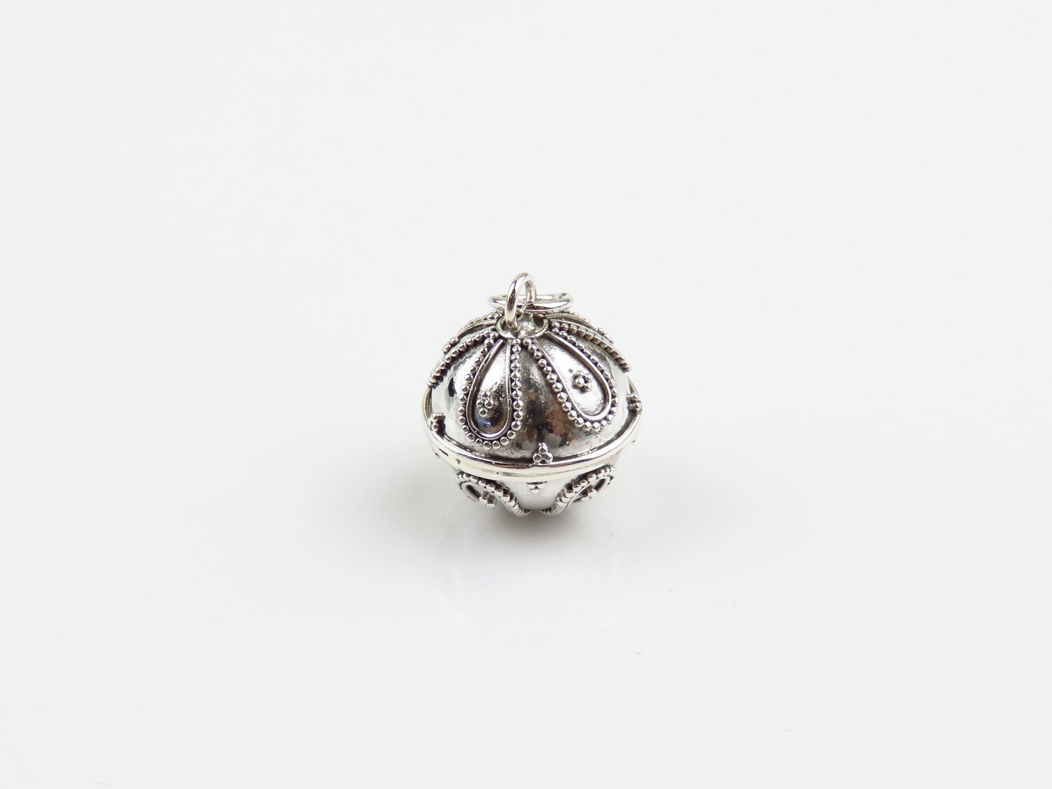 Sterling Silver, Jawan, Chime Ball Pendant CH-481