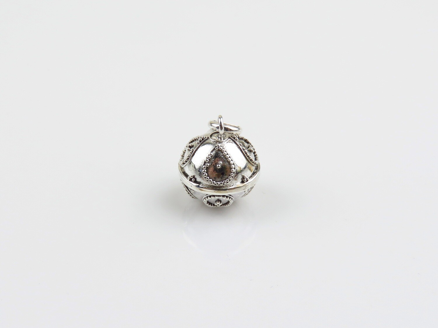 Sterling Silver, 15mm, Chime Ball Pendant CH-482