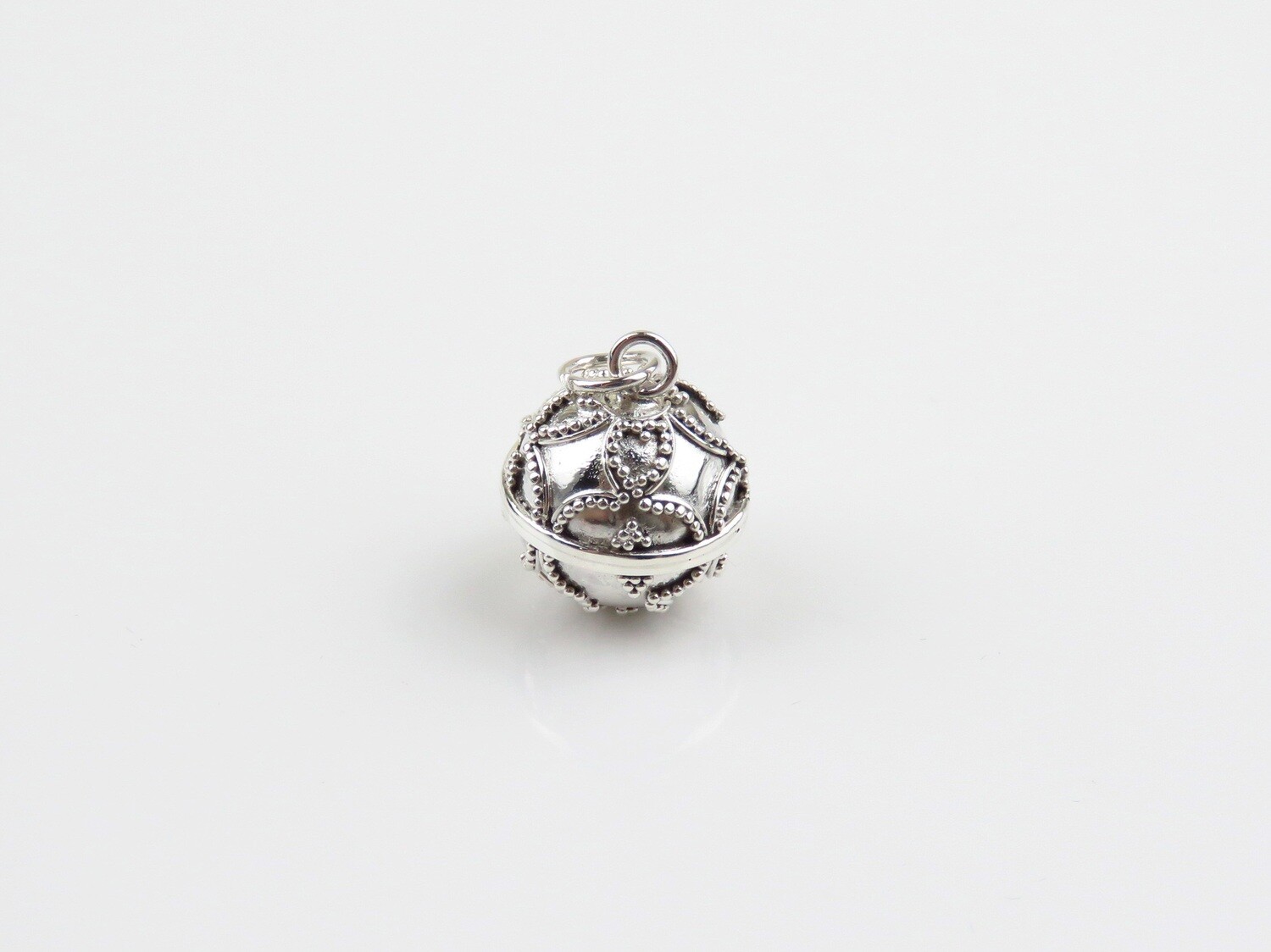 Sterling Silver, Jawan, Chime Ball Pendant CH-483