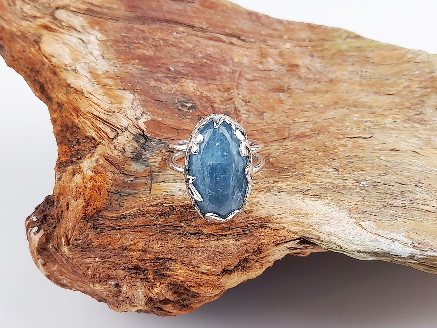 Sterling silver, Aquamarine, Gemstone ring