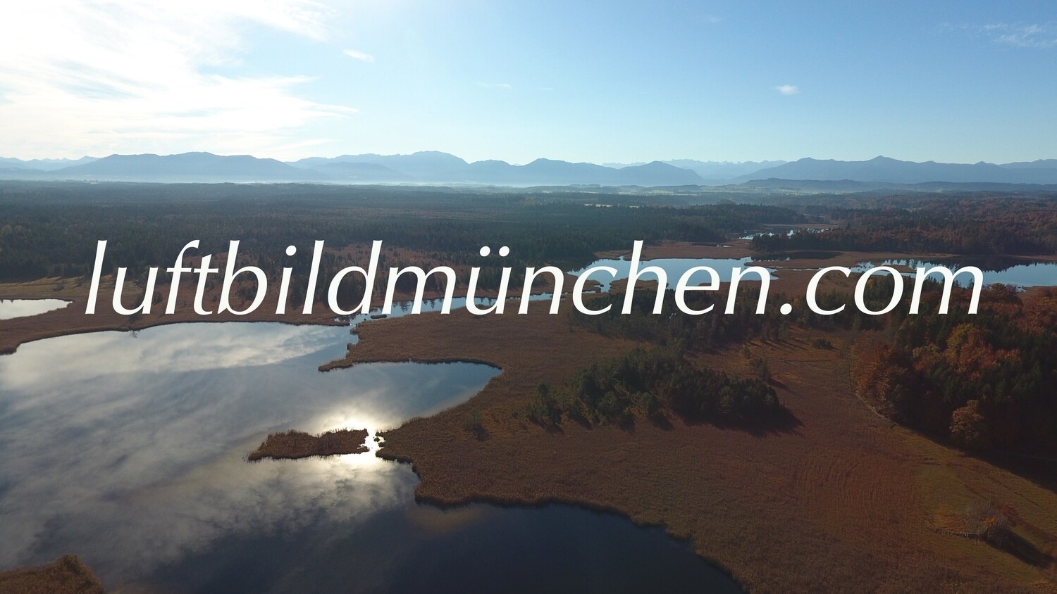 Luftbildfoto, Luftaufnahme, Luftbild, Foto mit Drohne, München, Foto von oben, Osterseen, Voralpenland, Bayern, Alpen, Berge, Landschaft, See,