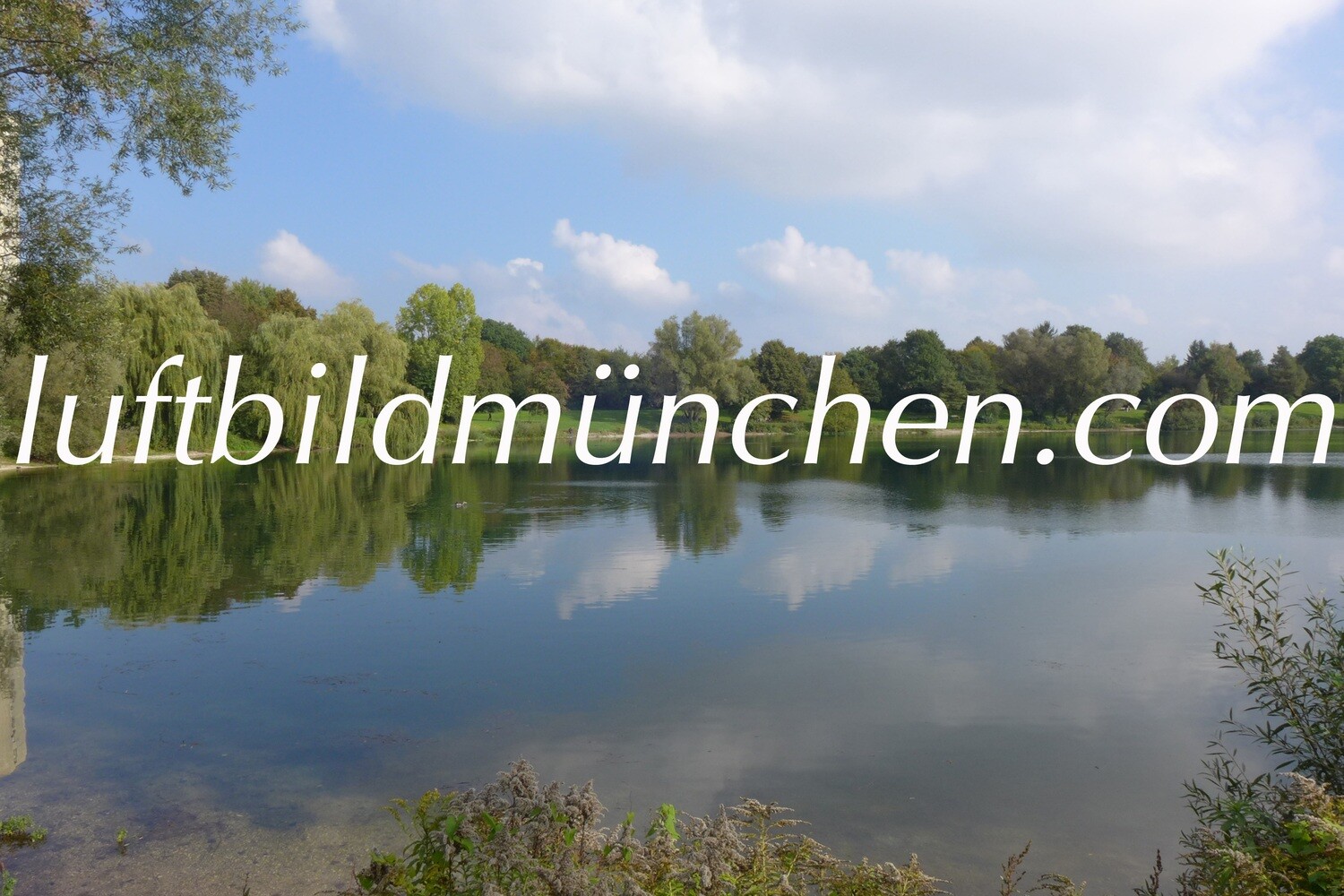 München, Innenstadt, Wohngebiet, Lerchenau, Lerchenauer See, Feldmoching, Badesee,