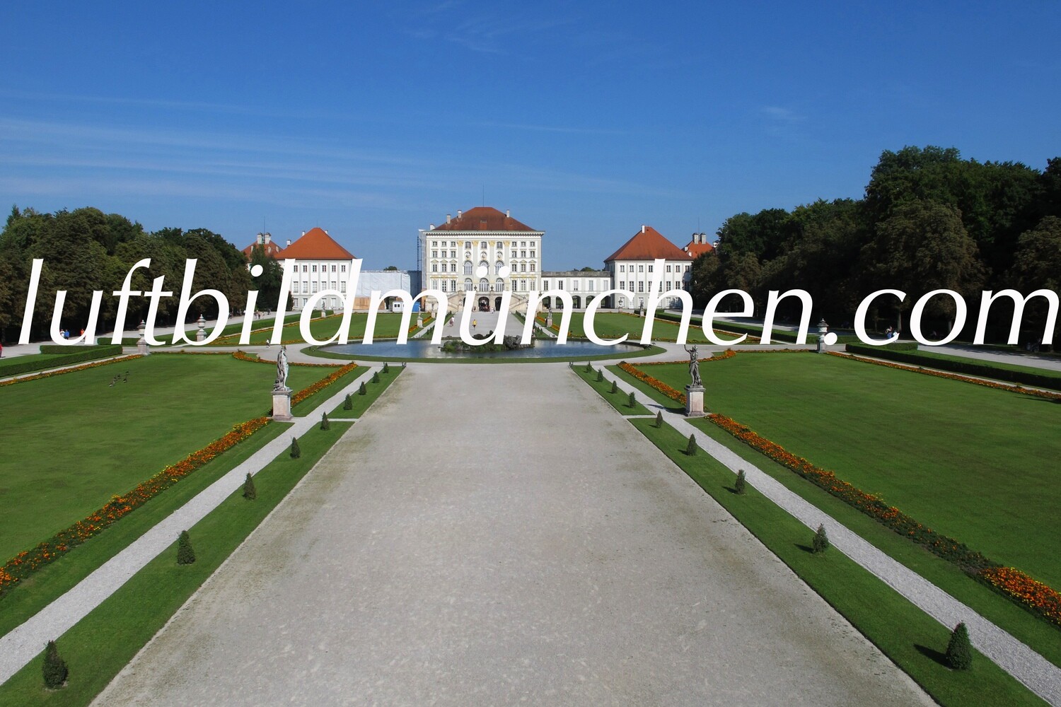 München, Innenstadt, Wohngebiet, Nymphenburg, Schloss Nymphenburg, Schlosspark, Nymphenburger Kanal,