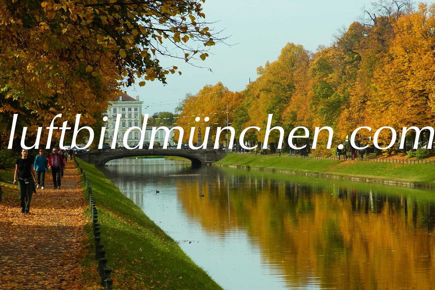 München, Innenstadt, Wohngebiet, Nymphenburg, Schloss Nymphenburg, Schlosspark, Nymphenburger Kanal, Herbst