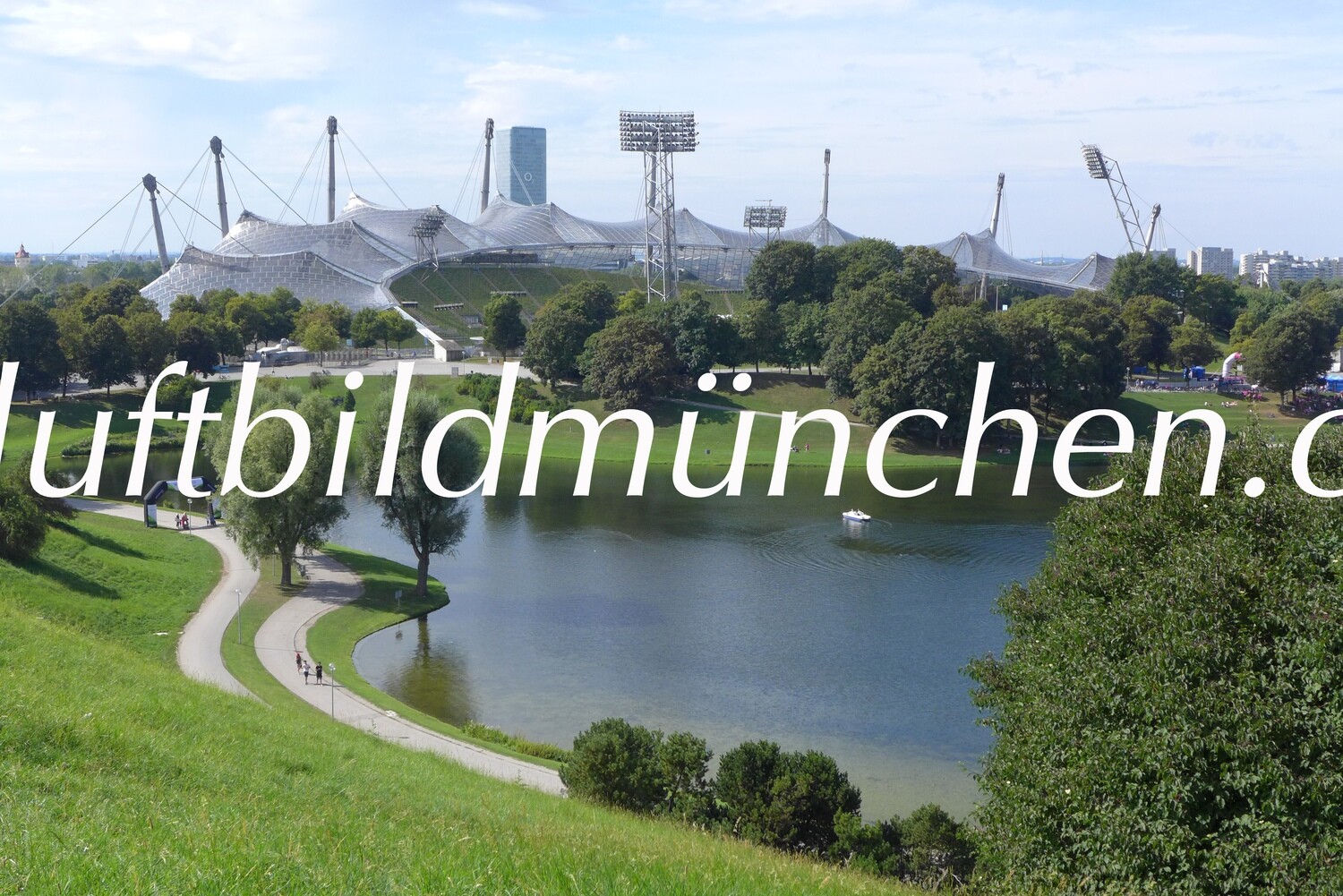 München, Innenstadt, Wohngebiet, Olympiapark, Zeltdach, Olympische Spiele 1972, Olympisches Dorf, Milbertshofen,