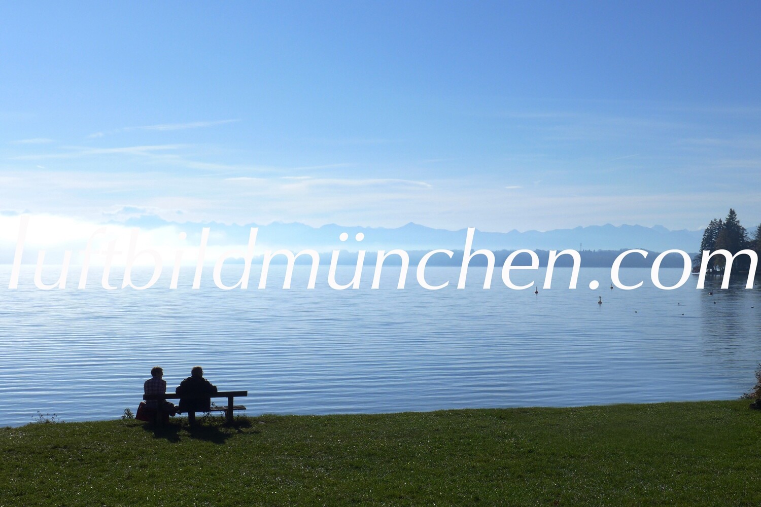Bayern, Starnberg, Starnberger See, Würmsee, Bergblick, Alpen, Alpenkette, Berge, Ufer,