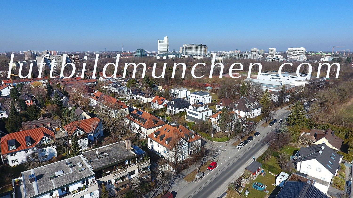 München, Bayern, Wohngebiet, Stadt, Innenstadt, Steinhausen, Zamdorf, Arabellapark,