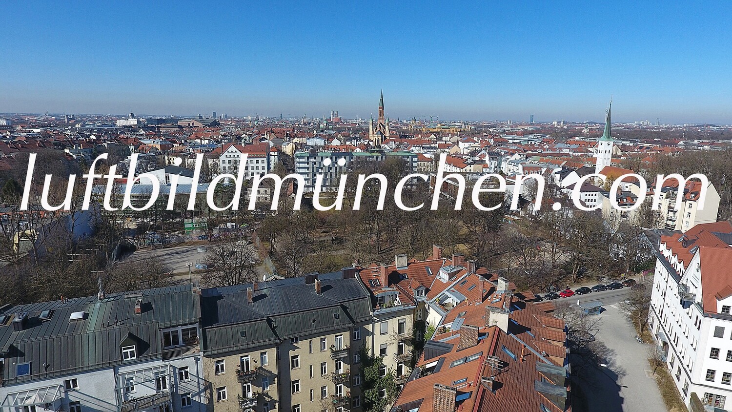 München, Bayern, Bahndamm, Innenstadt, Zentrum, Ostbahnhof, Elsässerstrasse, Haidhausen, Hypopark, Kirchenstrasse, Werksviertel,