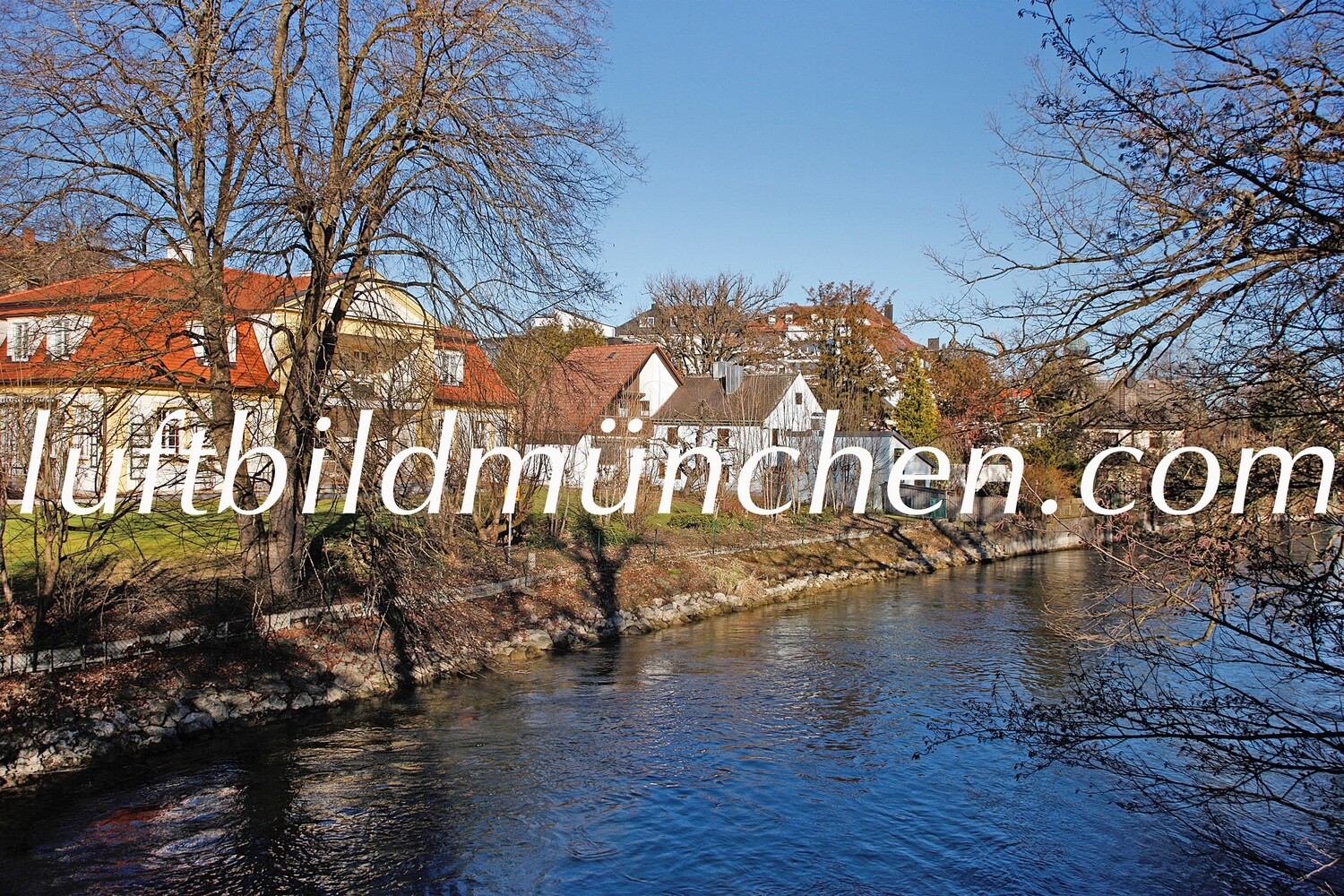 Fürstenfeldbruck, Oberbayern, Zentrum, Innenstadt, Amper, Fluss, Ufer,