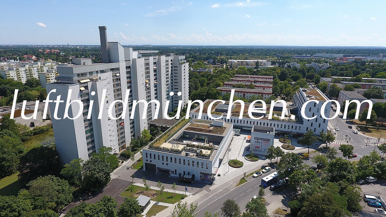 München, Aubing, Westkreuz, Hochhaus, Hochhäuser, Ramses,