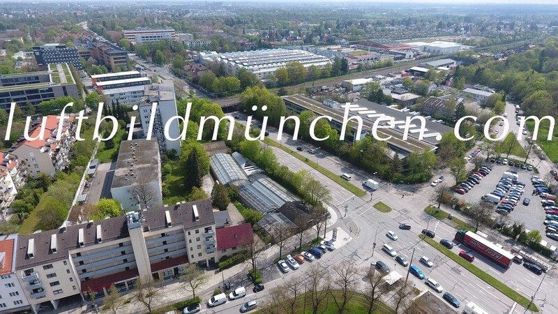 München, Bayern, Luftbild, Luftaufnahme, Foto aus Drohne, Wohngebiet, Giesing, Schwanseestrasse,