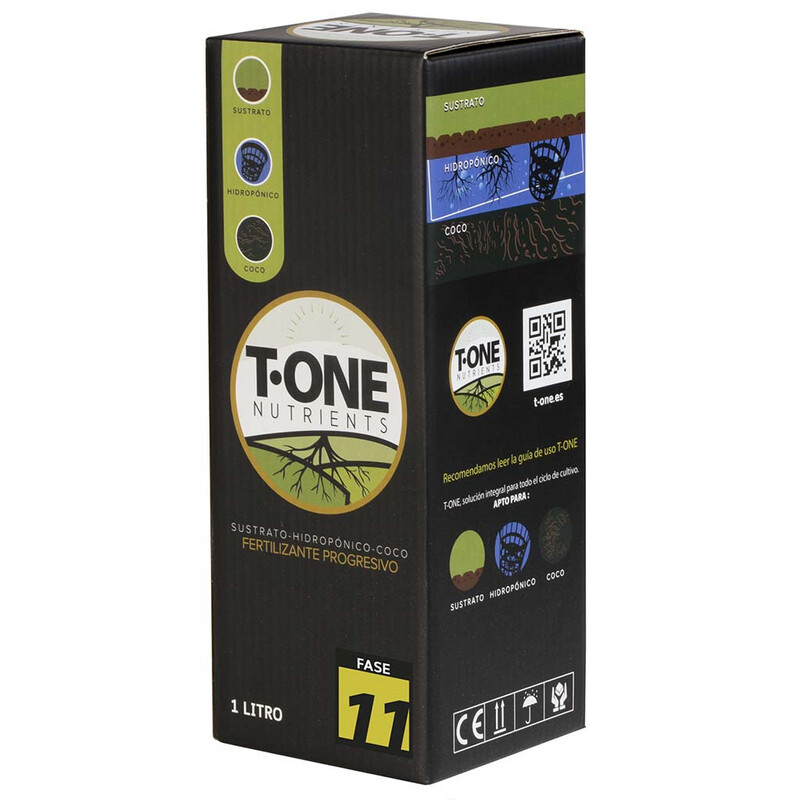 T-ONE NUTRIENTS FERTILIZANTE PROGRESIVO FASE 11 BAG IN BOX