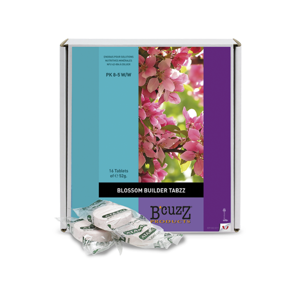 ATAMI B´CUZZ BLOSSOM BUILDER TABZZ (TABLETAS EFERVESCENTES 16UND)