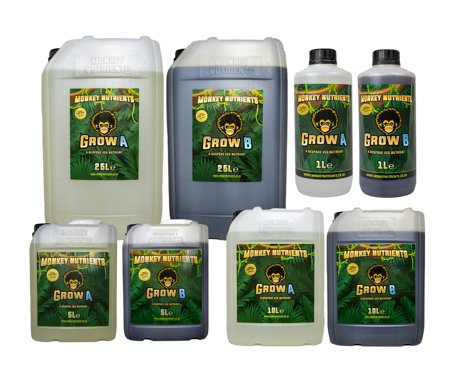 MONKEY NUTRIENTS GROW A+B