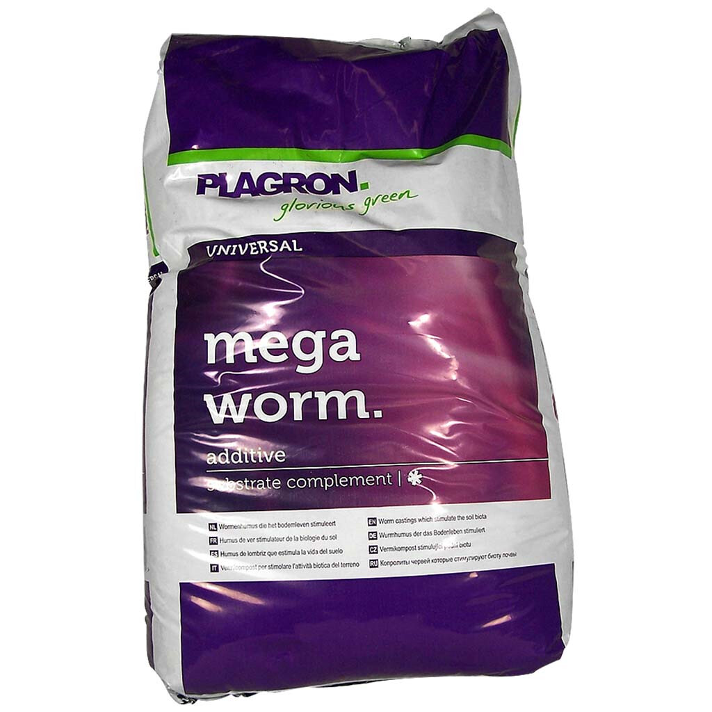 PLAGRON MEGA WORM (HUMUS DE LOMBRIZ) 25L
