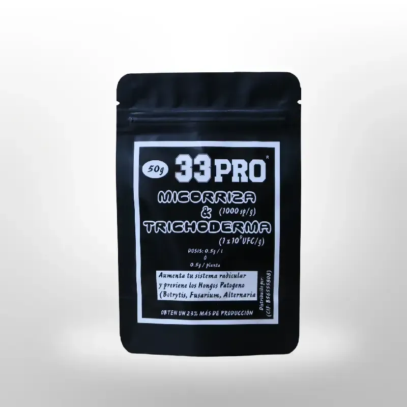 MICORRIZAS Y TRICODERMA 33PRO (50 gr - 250 gr)