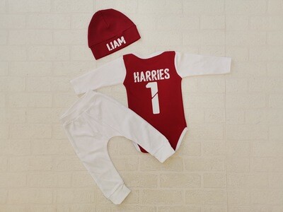Sports Sets: Pants, hat and vest for Baby