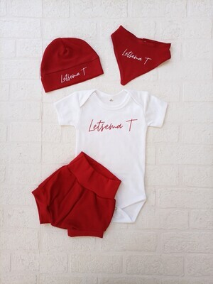 Shorts, Vest, hat and bib set