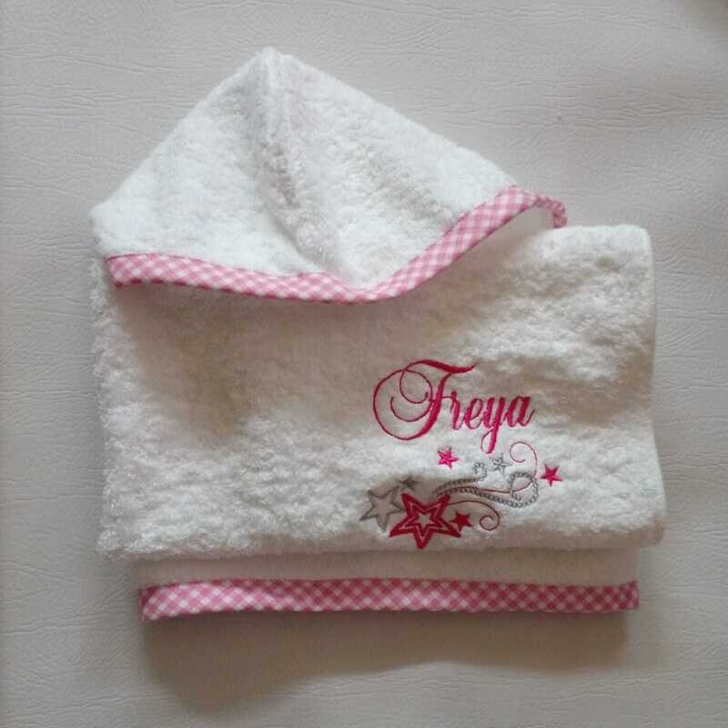 Personalised Hooded Towels - Baby (2 week lead time)
