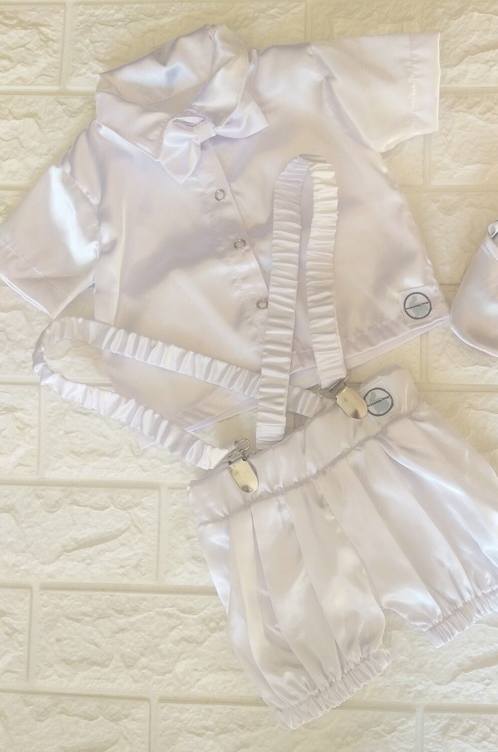 Boys Christening Outfit (Short sleeves without shoes)
