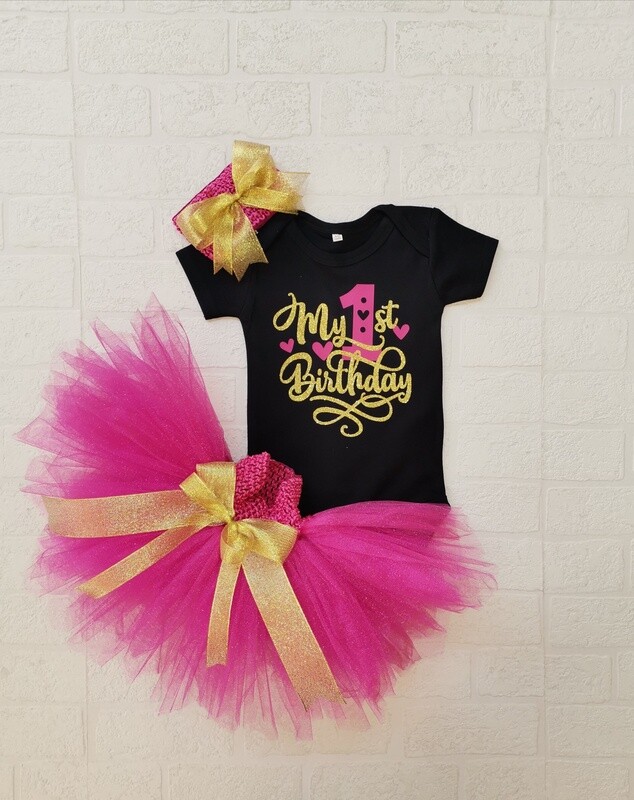 Tutu, Headband and Vest set